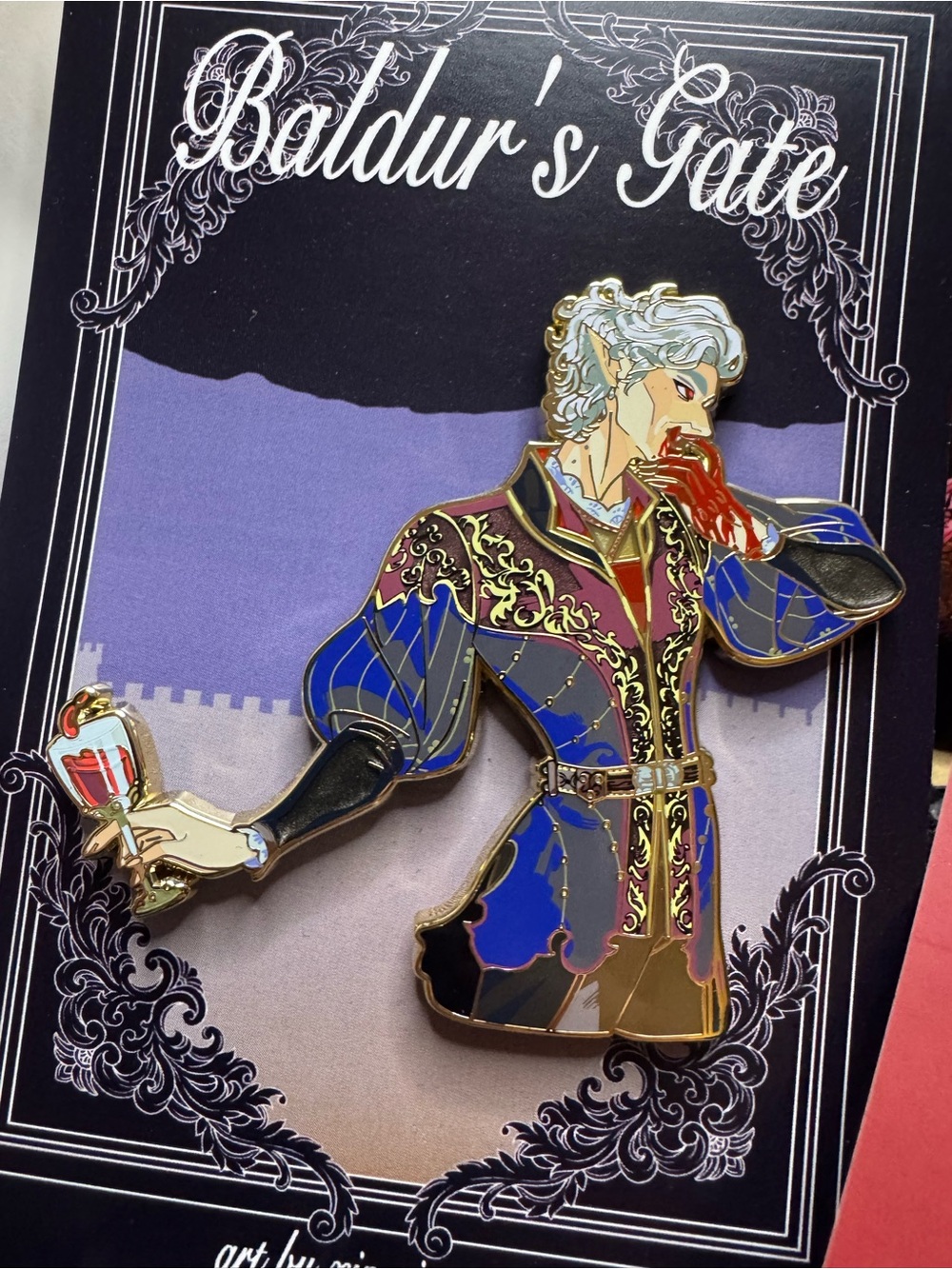 WitchXing Baldur’s Gate 3 Astarion Enamel Pin (BG3)